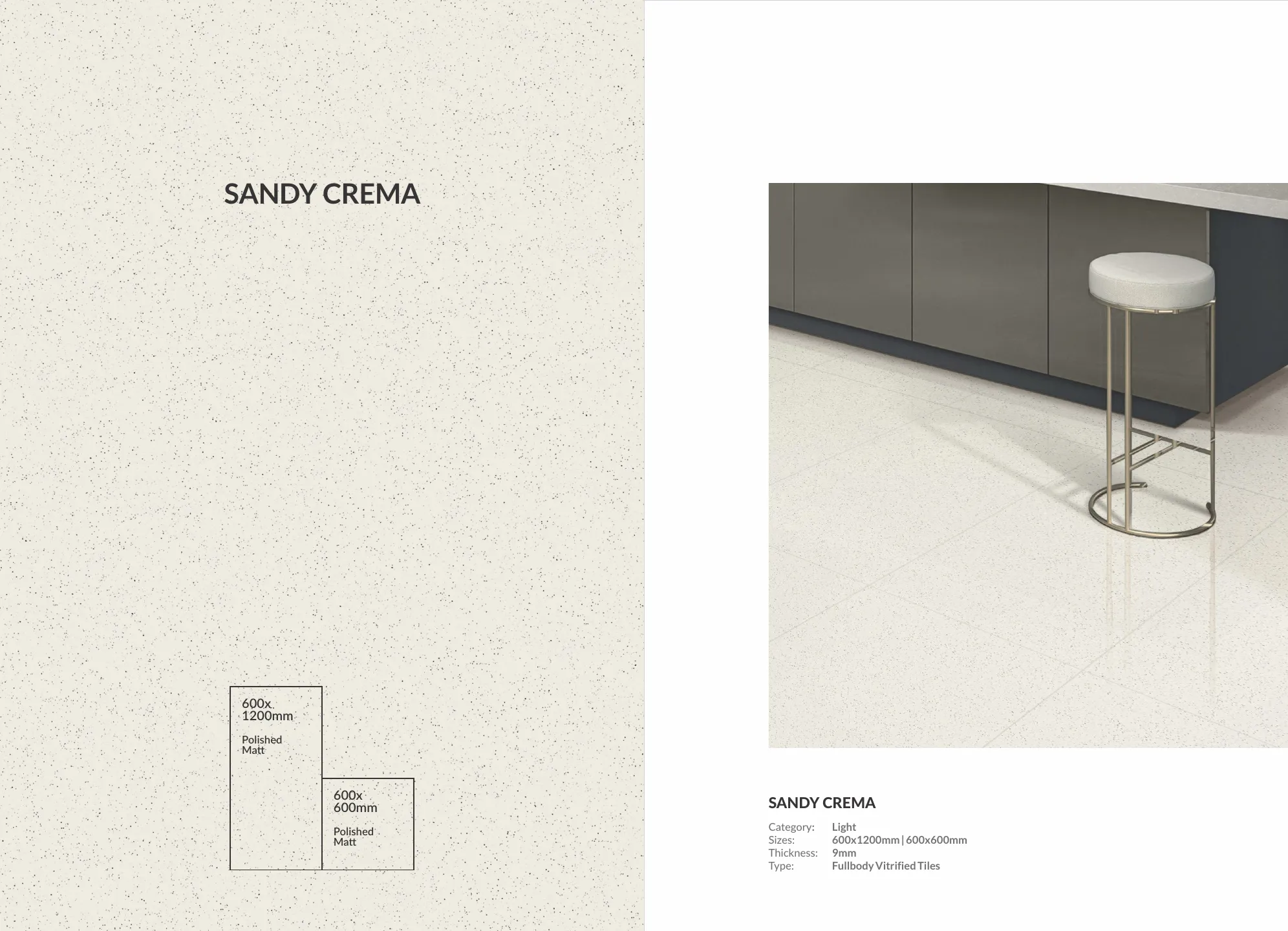 Ex sandy series 60x120cm,60x60cm - Design 5 - 600x1200mm Sandy