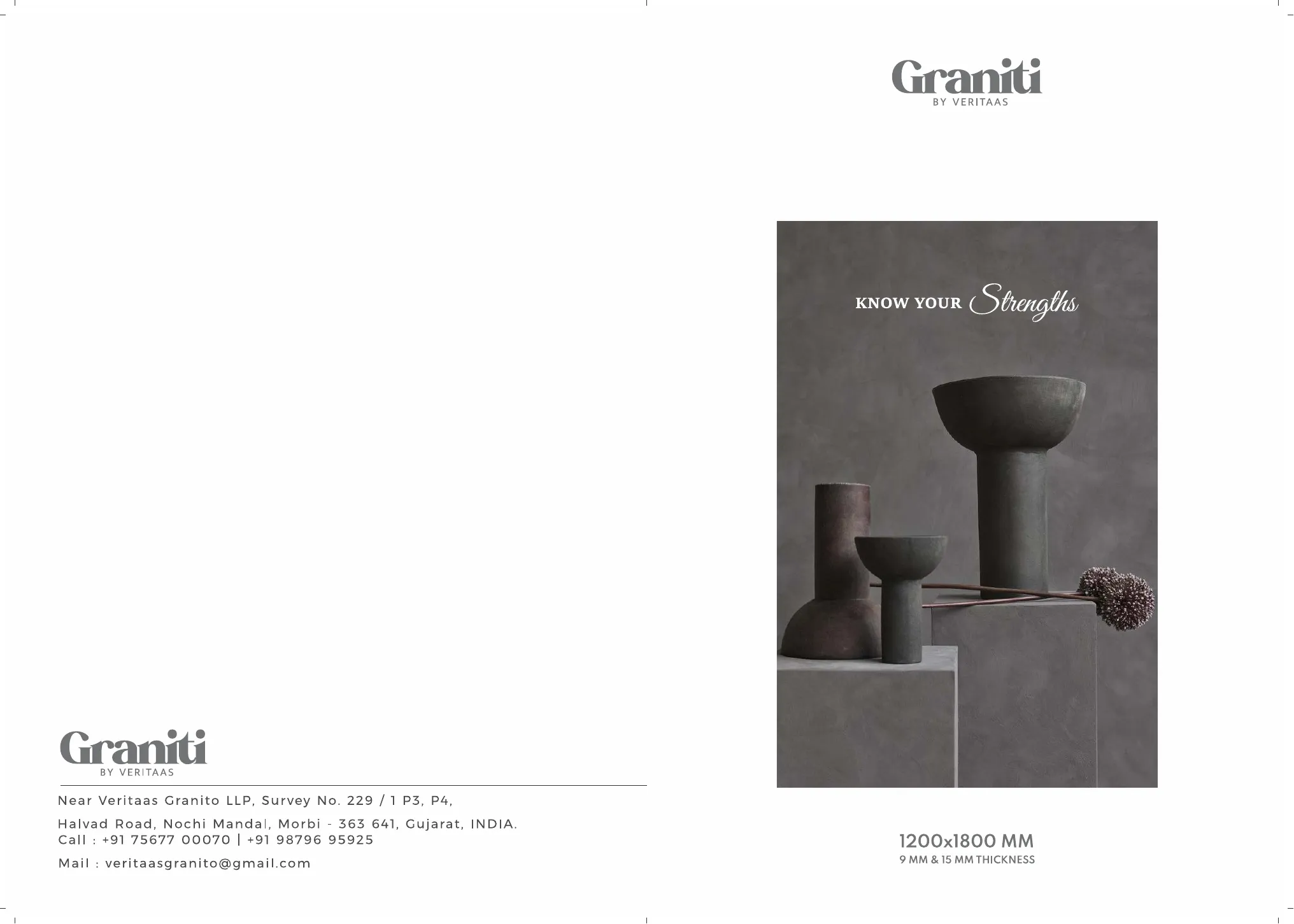 GRANITI COLLECTION Page 1