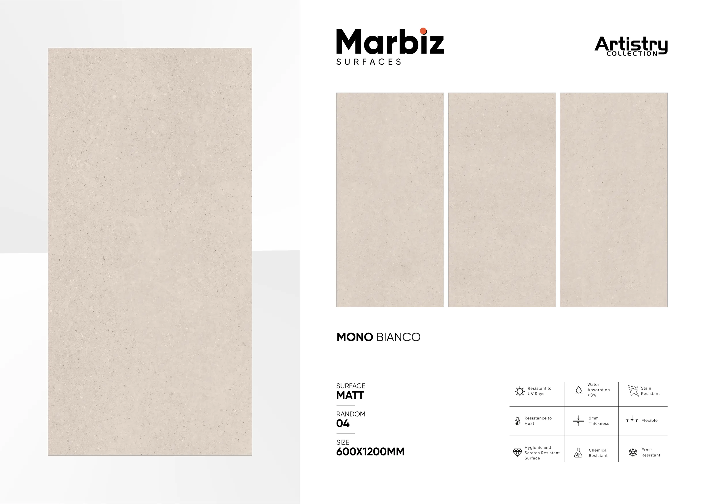 Artistry 600x1200mm Matt - Design 99