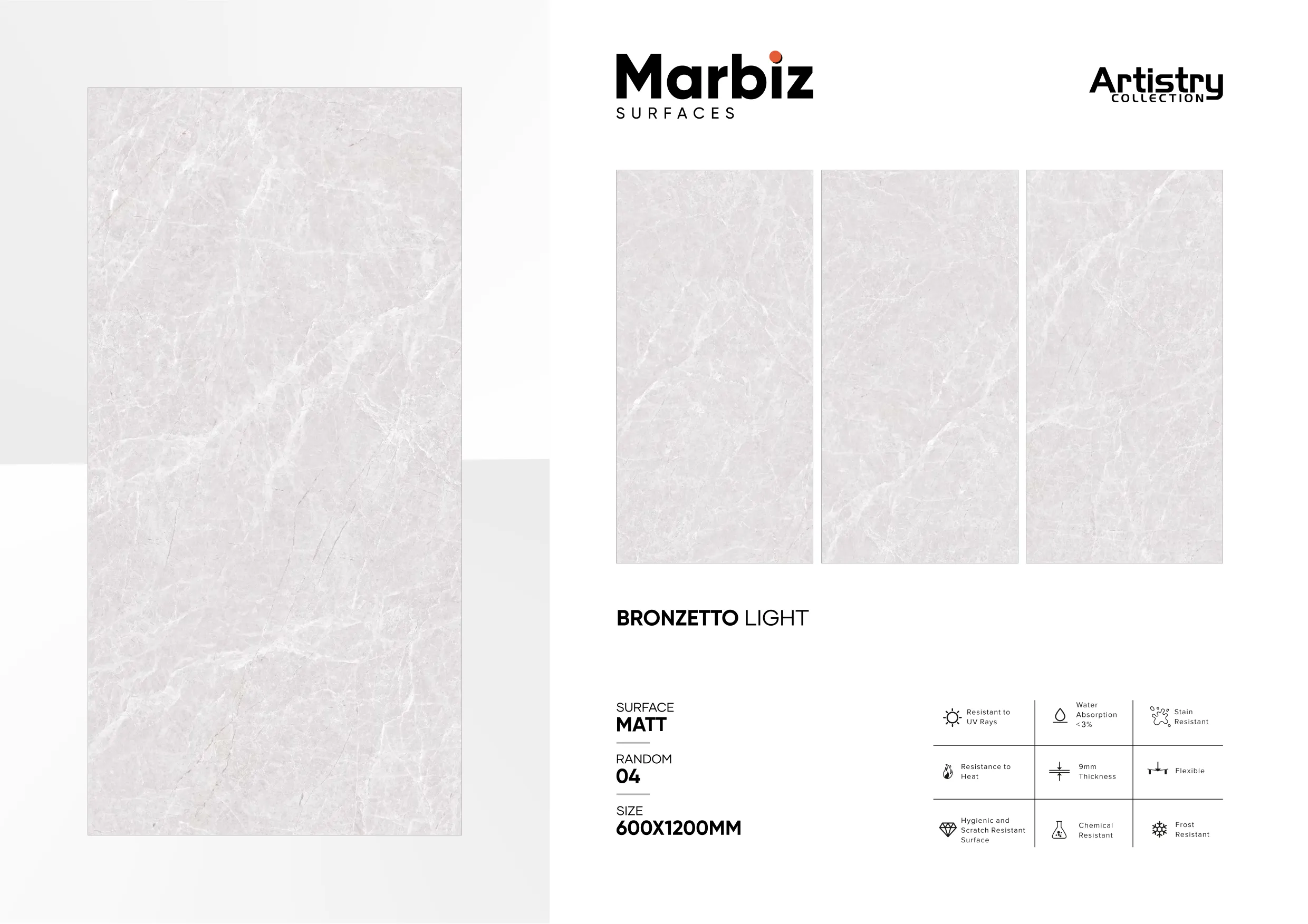 Artistry 600x1200mm Matt - Design 24