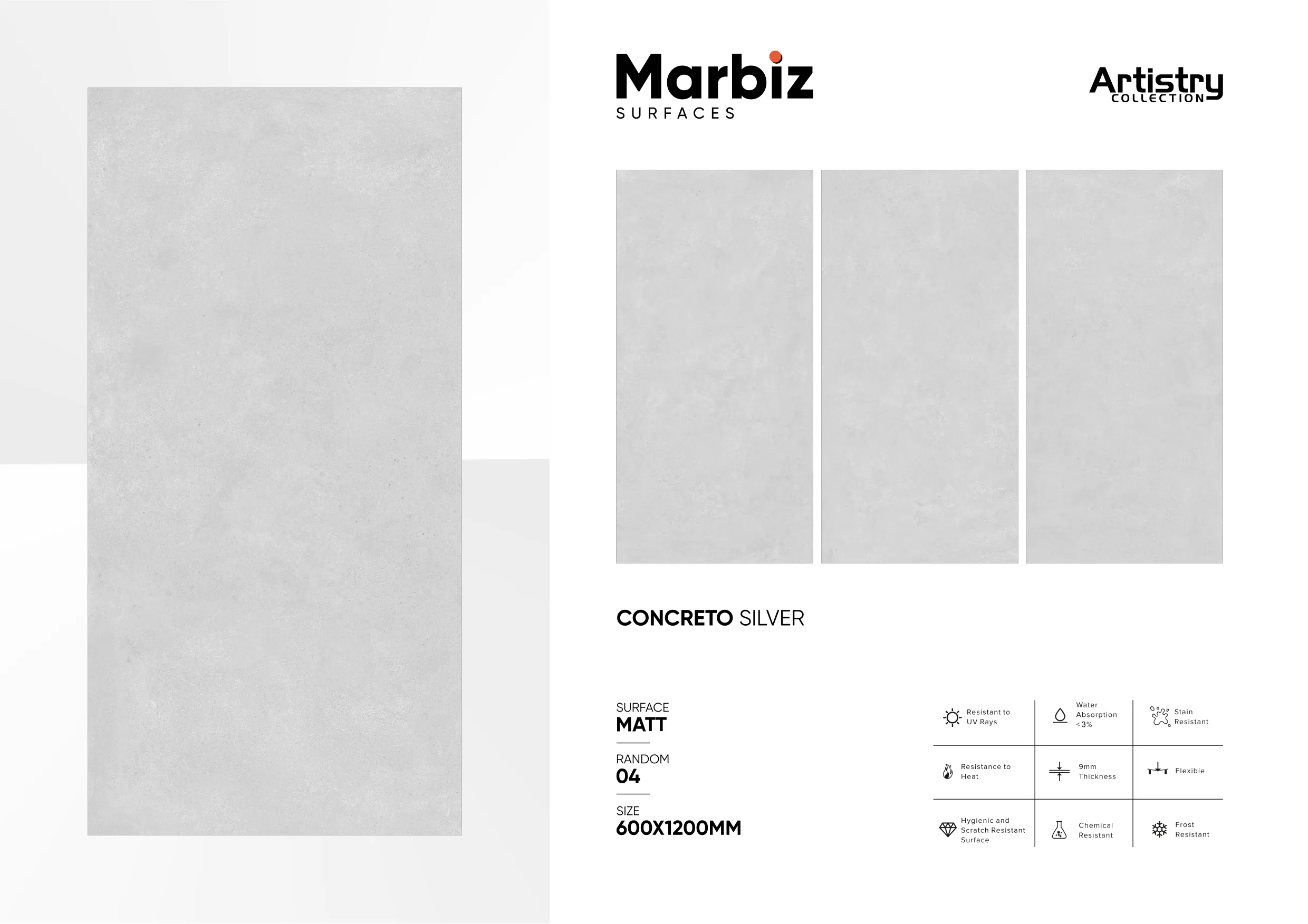 Artistry 600x1200mm Matt - Design 53