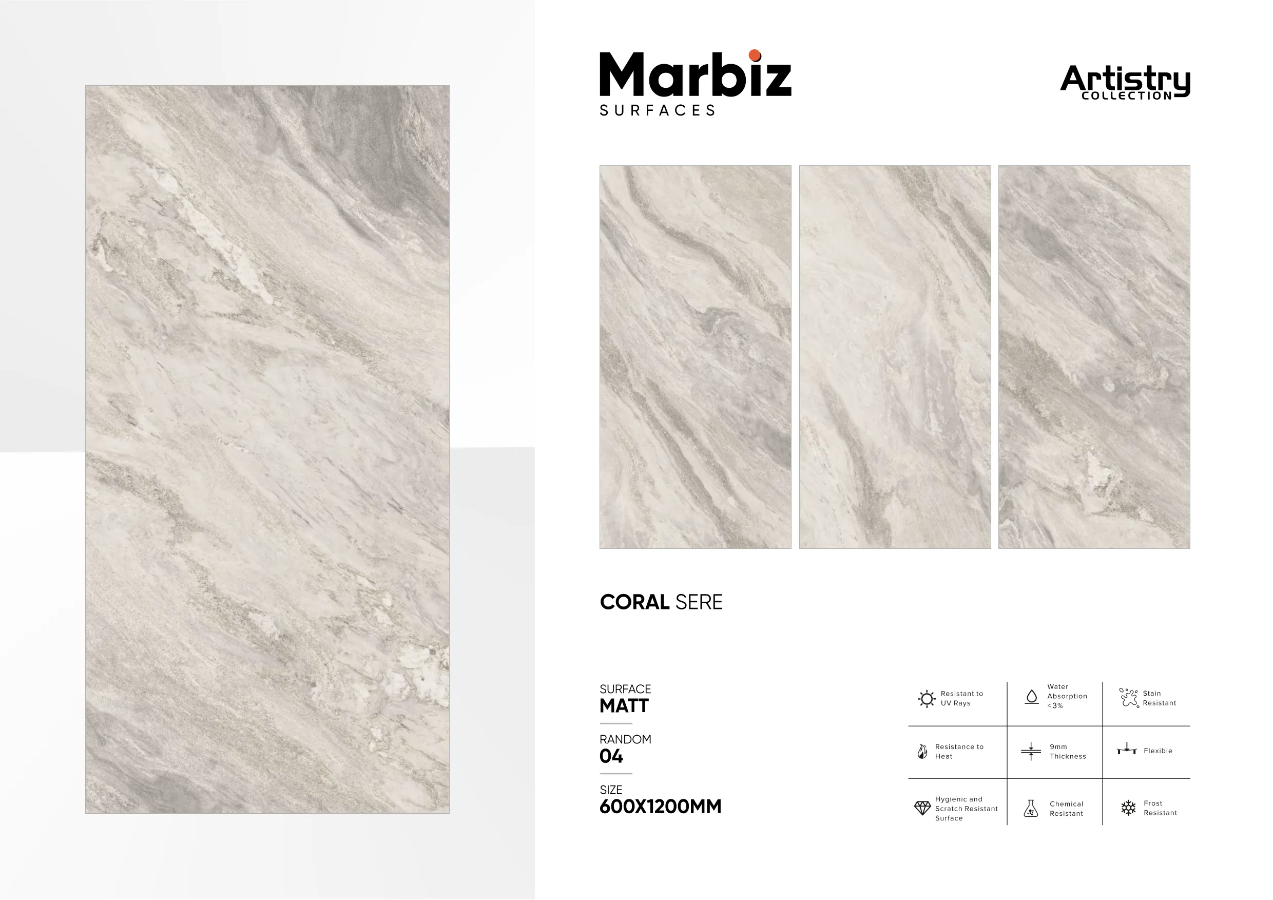 Artistry 600x1200mm Matt - Design 54