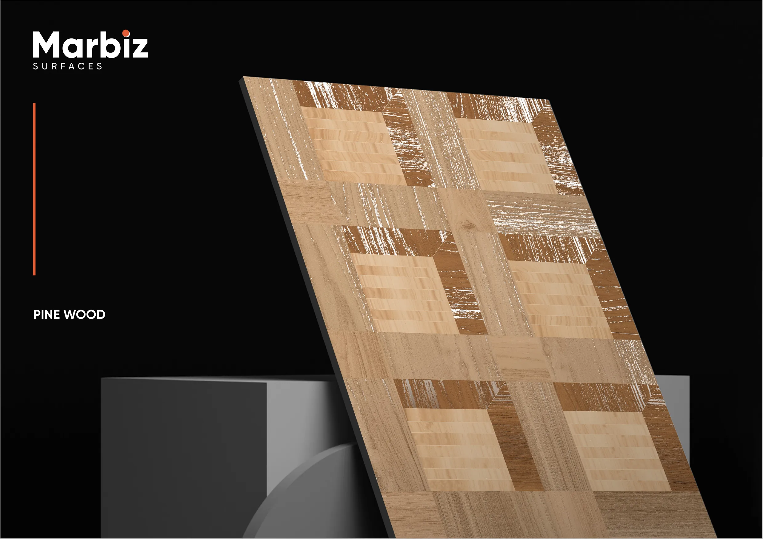 Blossam 600x1200mm Wood Carving - Design 92