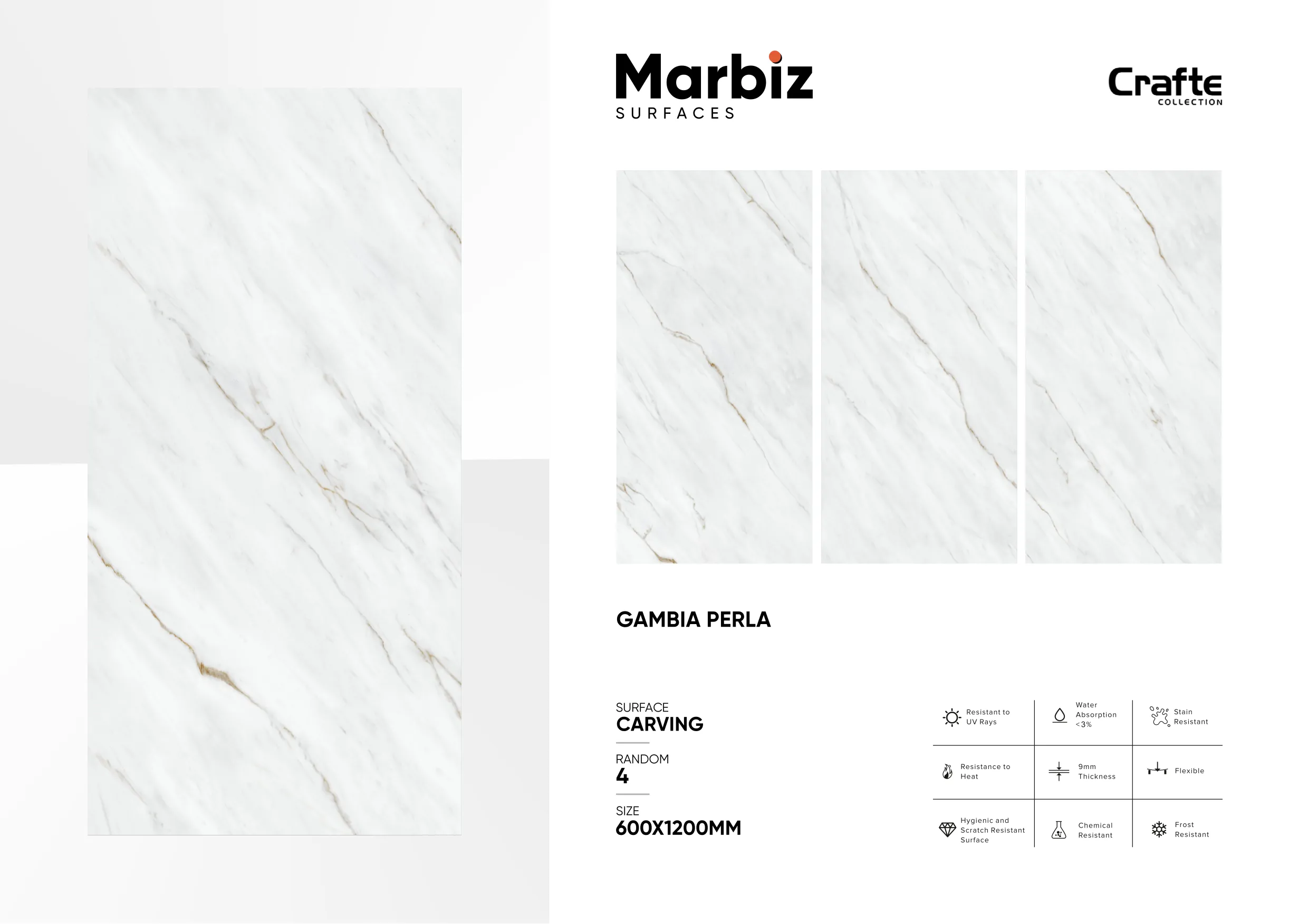 CRAFTE 600X1200MM WHITE CARVING Page 13