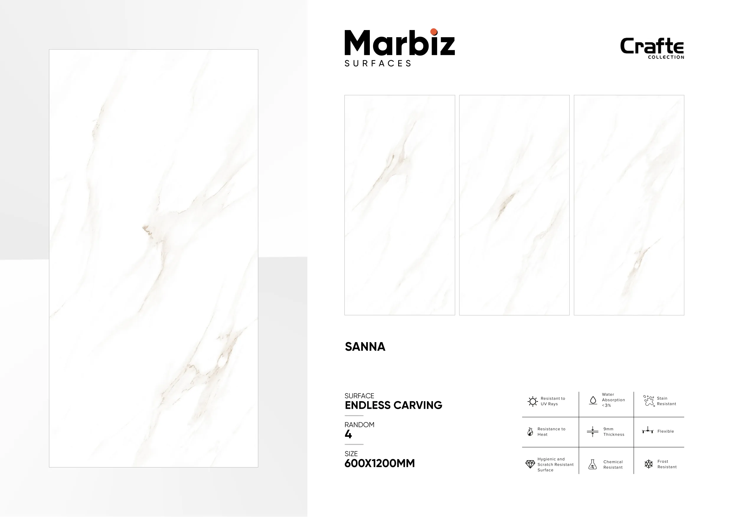 CRAFTE 600X1200MM WHITE ENDLESS Page 105