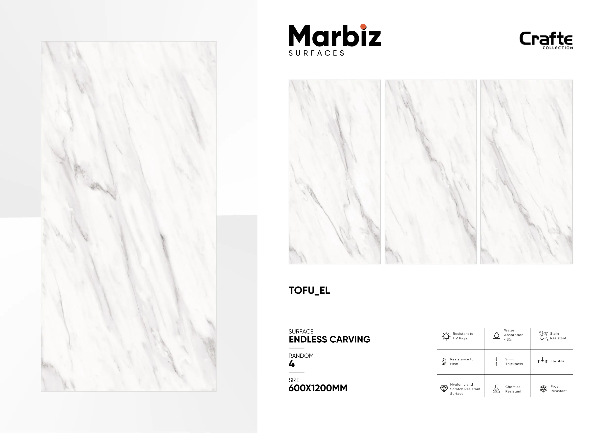 CRAFTE 600X1200MM WHITE ENDLESS Page 115