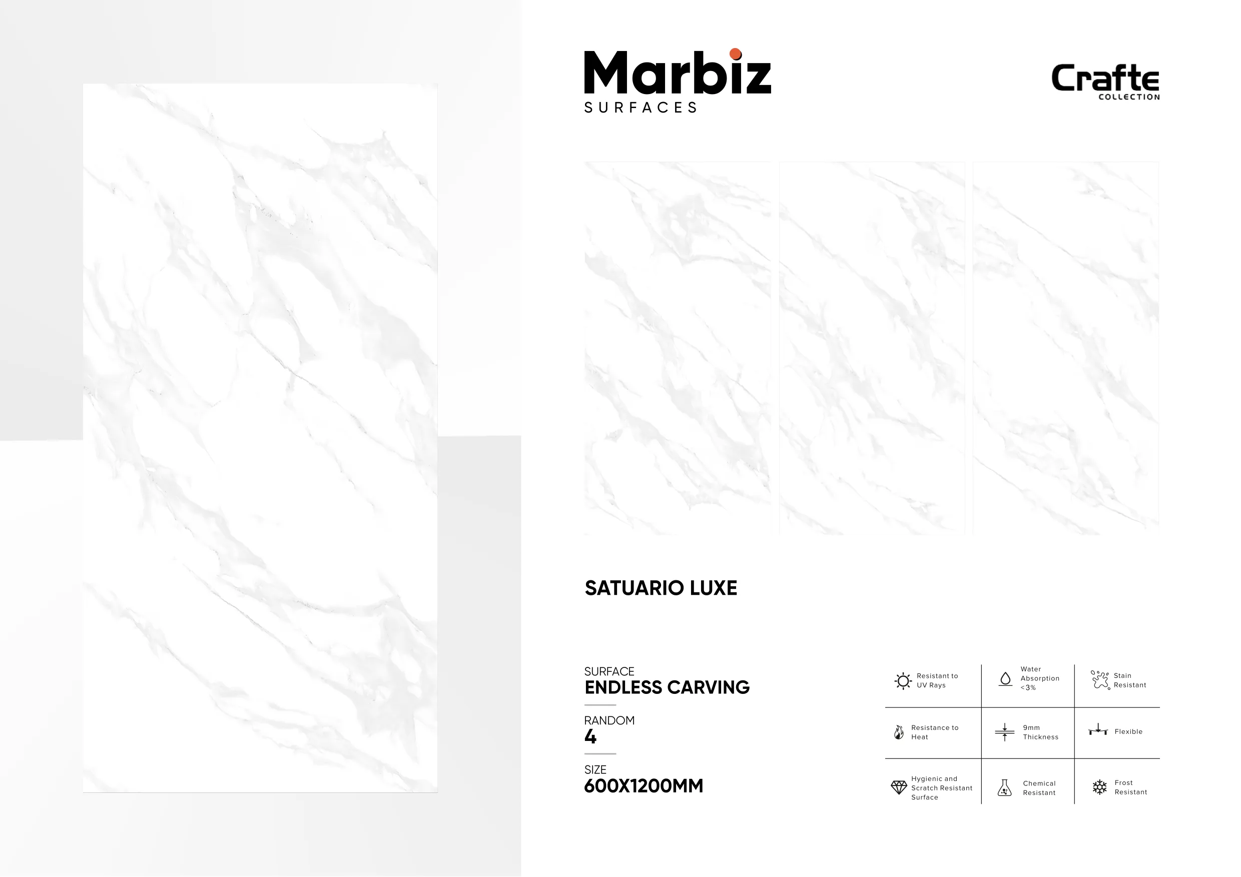 CRAFTE 600X1200MM WHITE ENDLESS Page 121